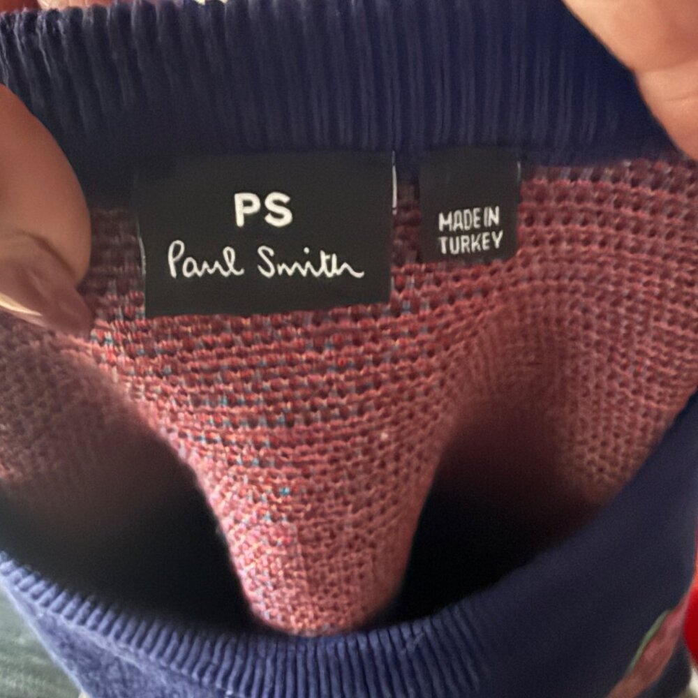 Paul Smith Cheetah Crewneck Sweater Womens - Picture 7 of 8